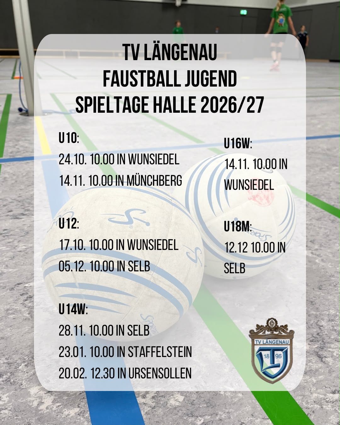 Spieltag Jugend Spieltag Jugend